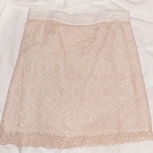 Loft Lace Pencil Skirt